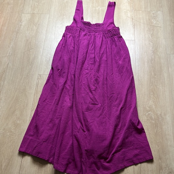 FREE PEOPLE Free Est Delphine Midi Dress, SIZE LARGE 0939 - Picture 6 of 10